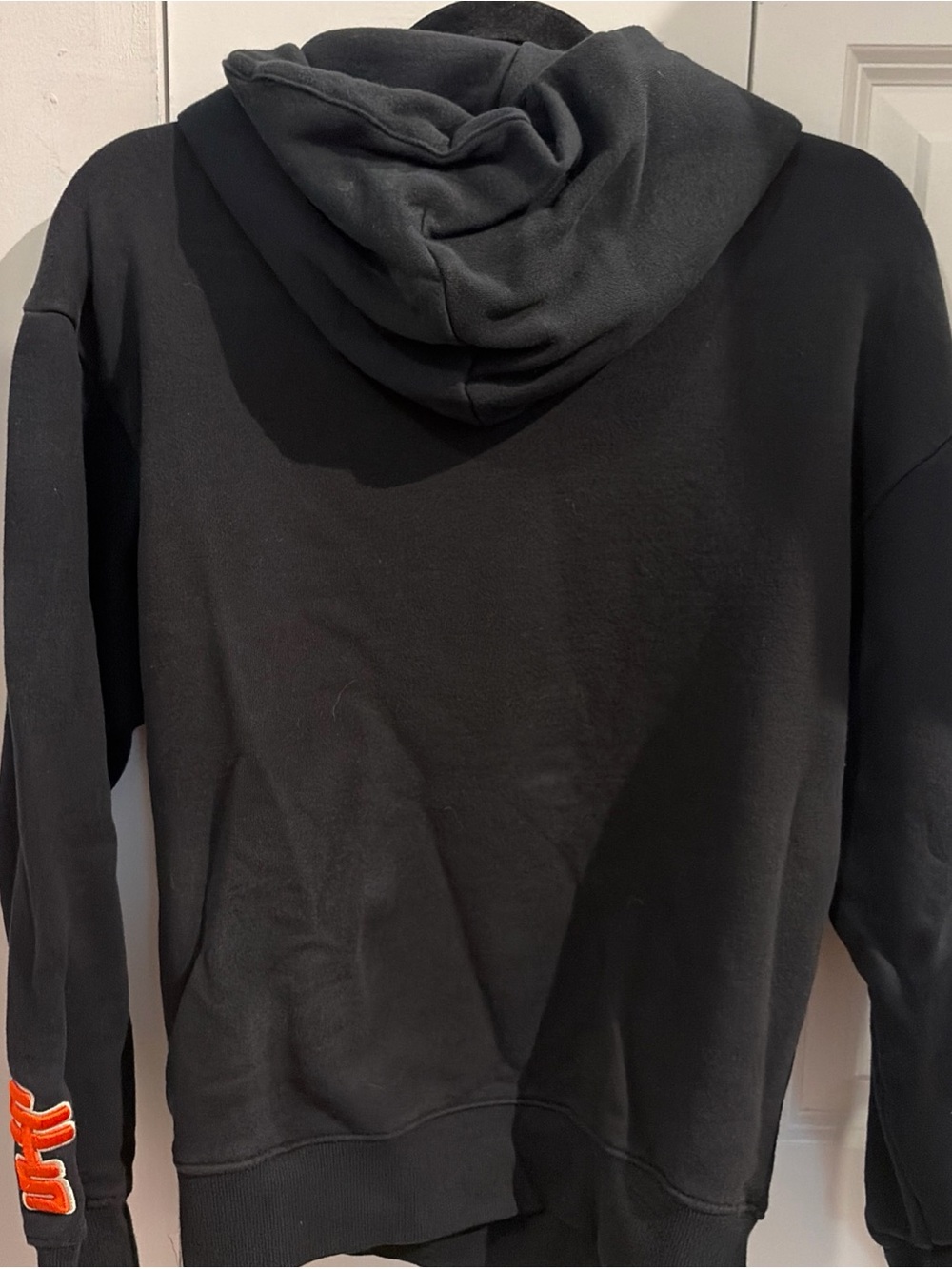 Disney Black Hoodie with Red and Cream Graphic - Picture 7 of 8